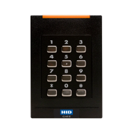 Czytnik HID iClass SE R40 z klawiaturą numeryczną, Wall Switch, interfejs Wiegand, podłączenie: przewód, kolor czarny (32-bit 14443A CSN, standard iClass + SIO 921NTNNEK00343 - 921ntnnek00343_1.png