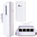 Switch POE 3FE + POE-IN 1FE 60W (HI-PoE) Outdoor GETFORT